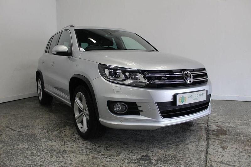 Silver Used 2015 VW Tiguan R-line SUV | £11,995 (Fair price) - Image 1/3