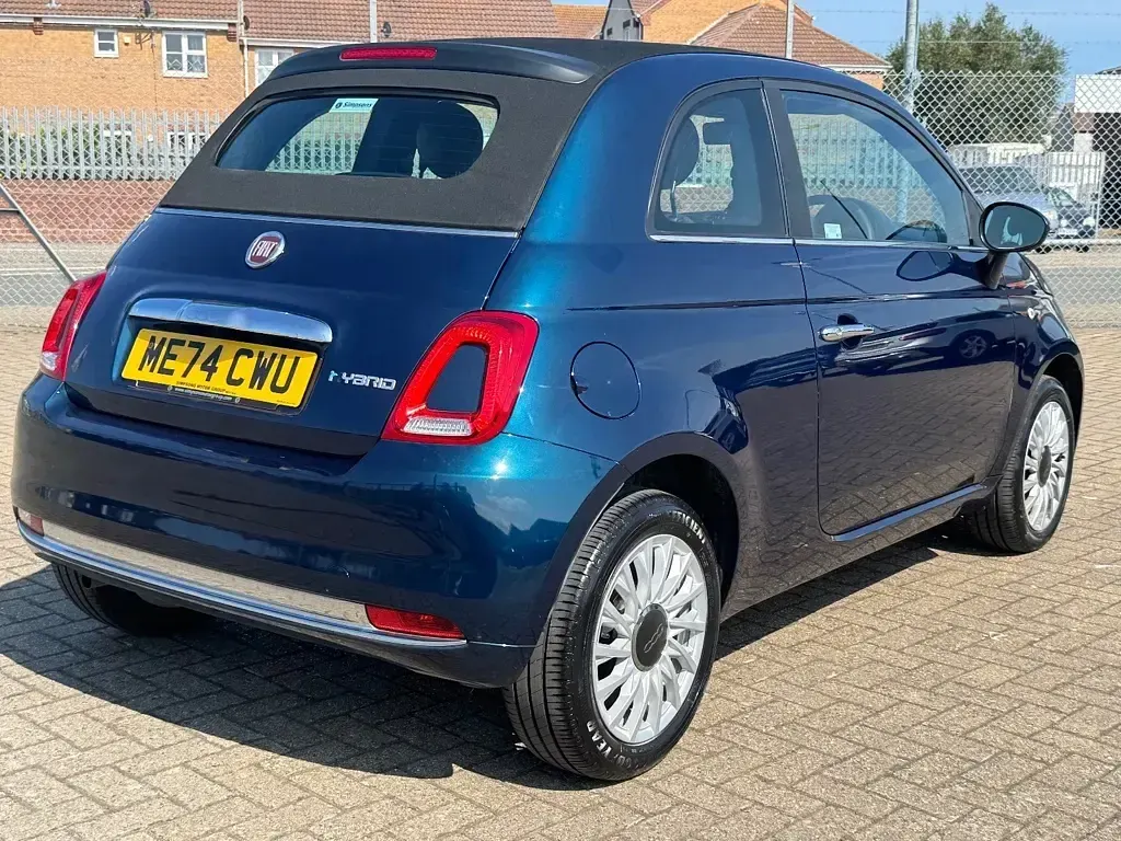 Used Fiat 500 2025 Epic blue Cabriolet