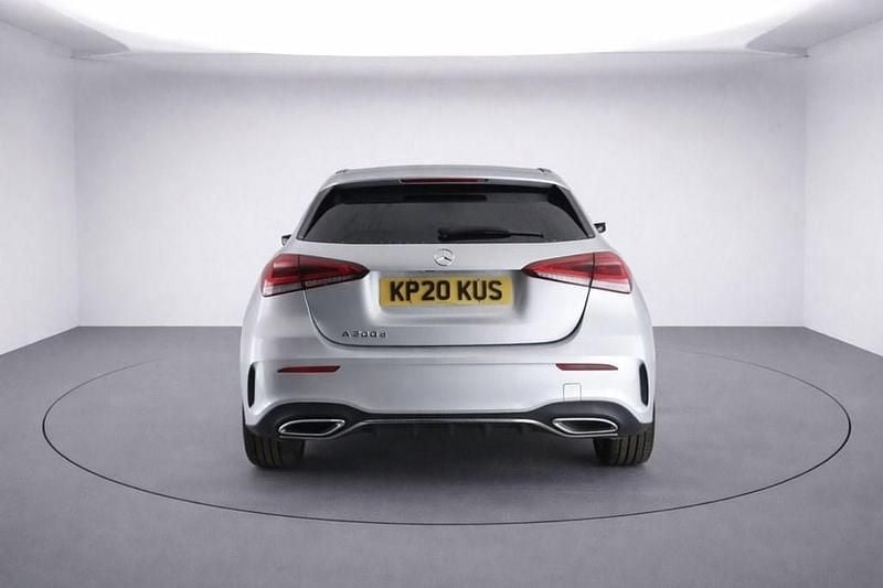 Used Mercedes A150 AMG line 150 HP (110 kW) 2020 Silver Hatchback