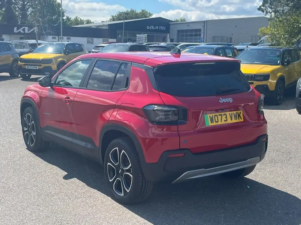 Used Jeep Avenger EV Summit 113 kW (154 HP) 2024 Red SUV