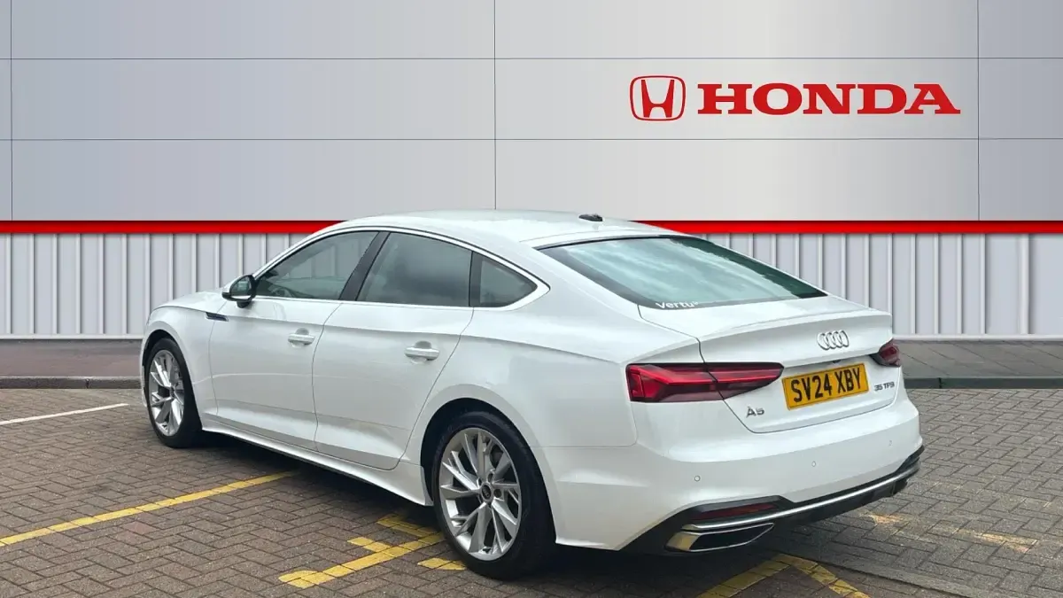 Used Audi A5 Sport 150 HP (110 kW) 2024 White Hatchback