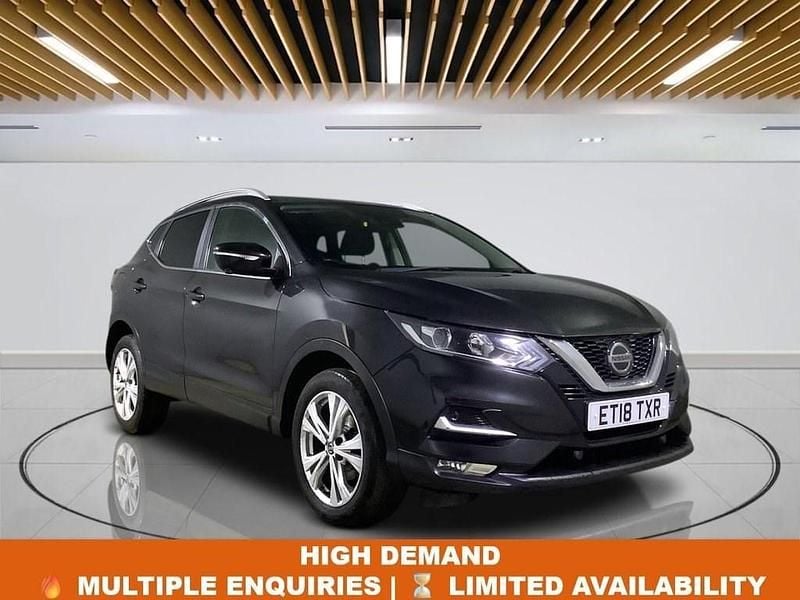 Used Nissan Qashqai N-Connecta 110 HP (80 kW) 2018 Black SUV