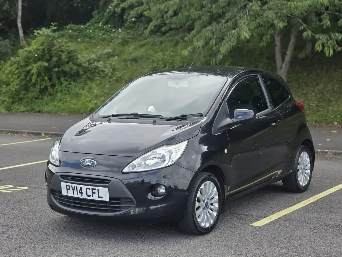 Used Ford Ka Zetec 69 HP (50 kW) 2014 Black Hatchback