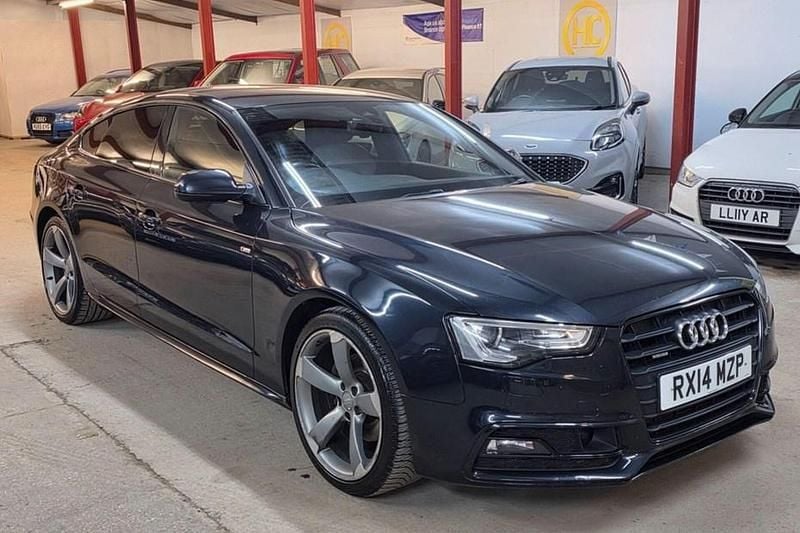 Used Audi A5 Sportback Black Edition 177 HP (130 kW) 2014 Hatchback