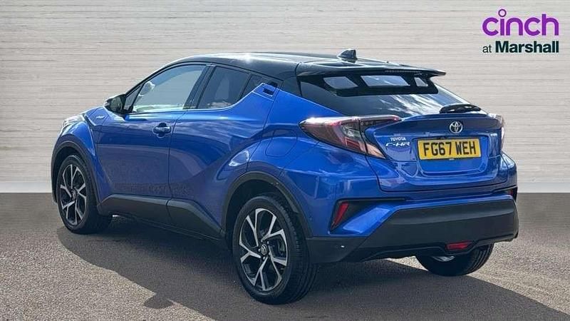 Used Toyota C-HR 122 HP (89 kW) 2017 Blue SUV