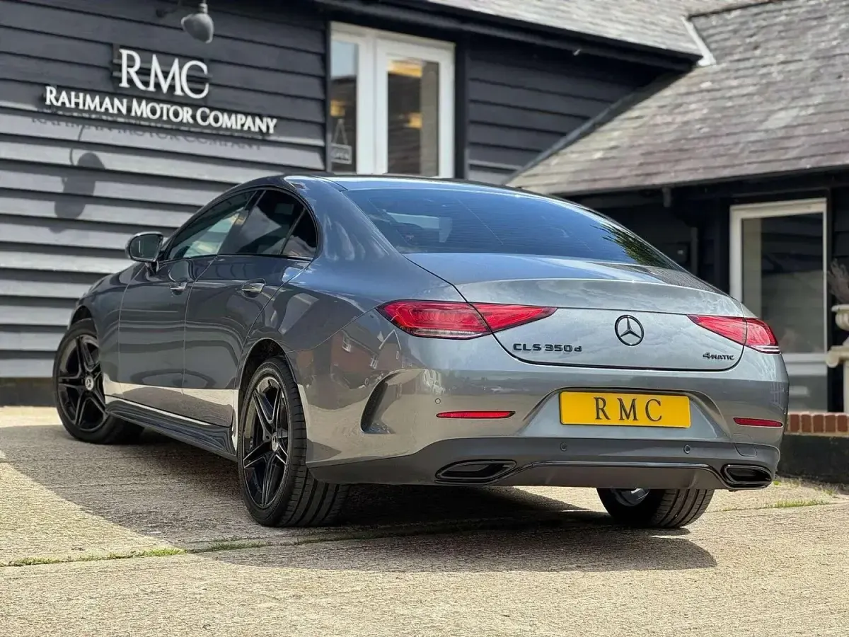 Used Mercedes CLS350 AMG line 281 HP (206 kW) 2018 Grey Coupe