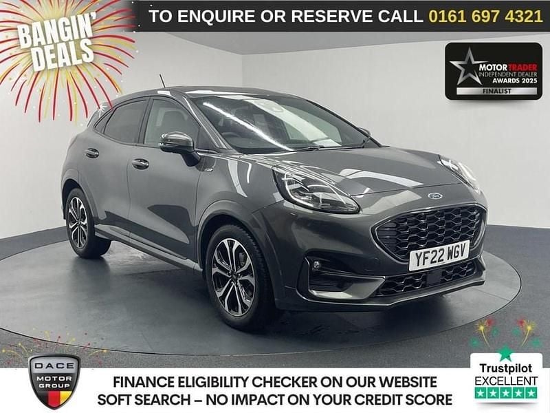 Grey Used 2022 Ford Puma ST-Line SUV | £14,470 (Good price) - Image 1/3