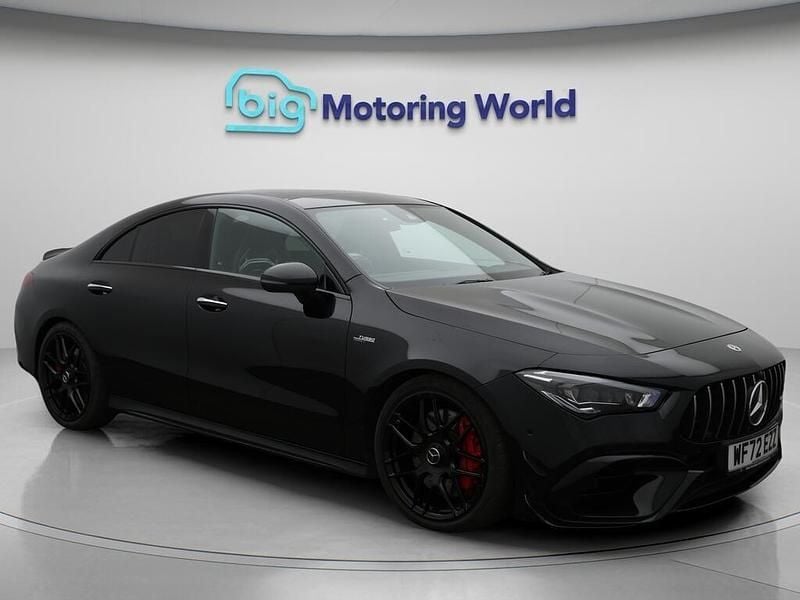 Black Used 2022 Mercedes CLA45 AMG AMG Coupe | £36,800 (Super price) - Image 1/4
