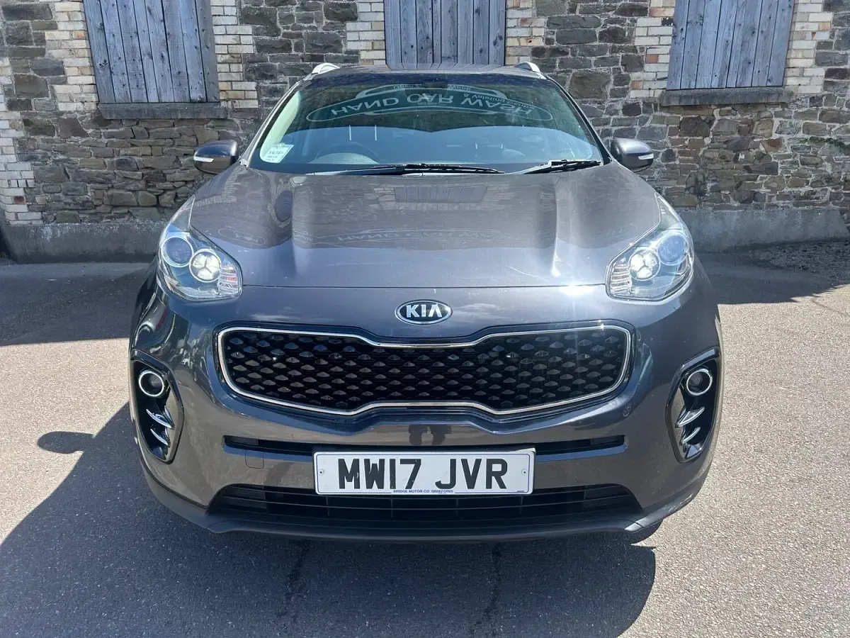 Used Kia Sportage 115 HP (84 kW) 2017 Silver SUV
