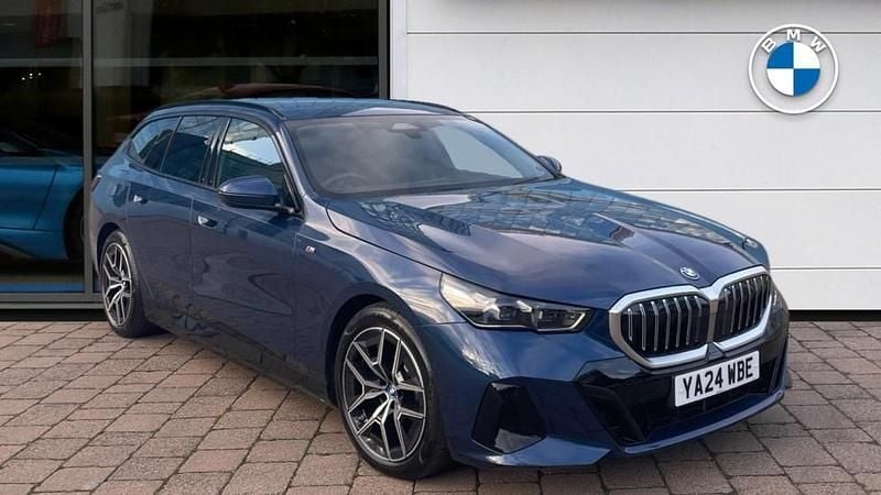 Blue Used 2024 BMW 530e M Sport Estate | £39,500 - Image 1/4