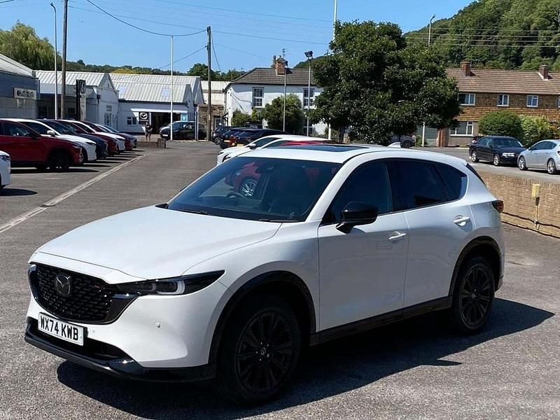 Used Mazda CX-5 Homura-Line 165 HP (121 kW) 2025 Rhodium white SUV