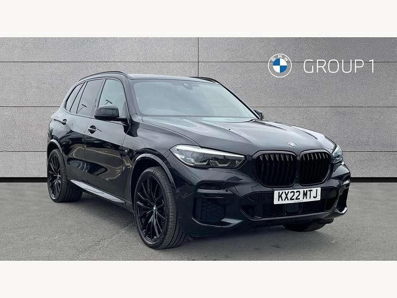 Black Used 2022 BMW X5 M Sport SUV | £43,992 (Fair price) - Image 1/4