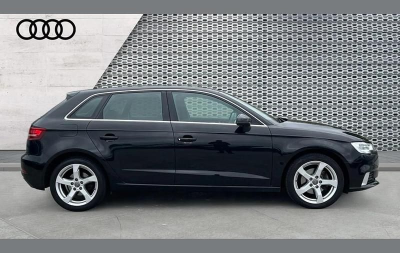 Used Audi A3 Sport 147 HP (108 kW) 2019 Black Sedan