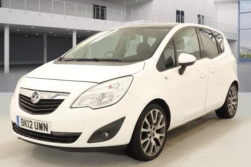 Used Vauxhall Meriva Edition 100 HP (73 kW) 2012 White MPV