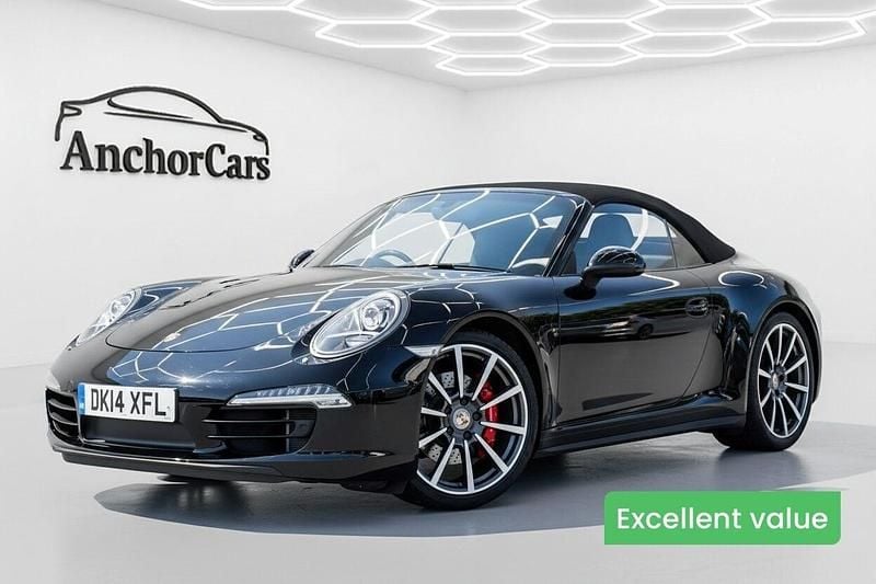 Black Used 2014 Porsche 911 Carrera 4S Cabriolet Cabriolet | £54,896 - Image 1/4