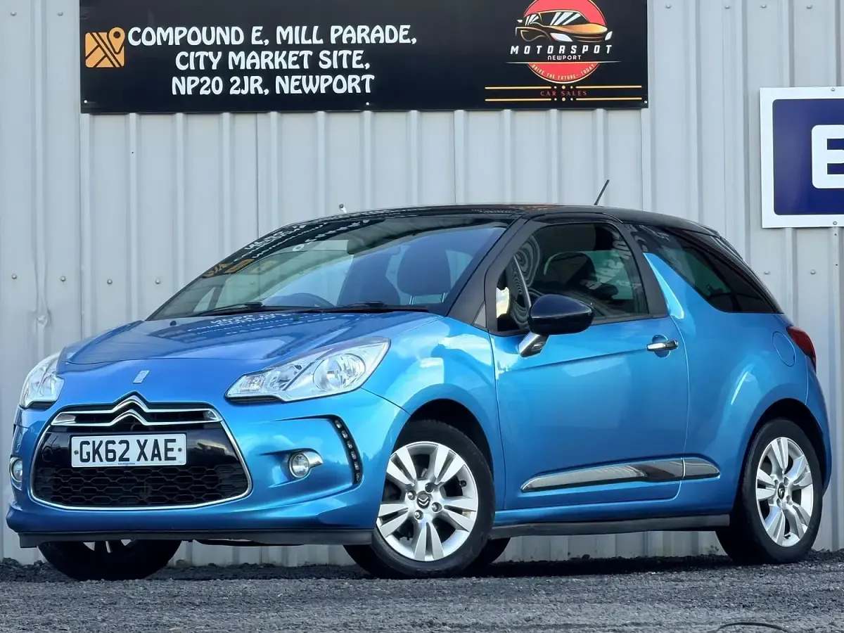 Used Citroën DS3 2012 Blue Hatchback