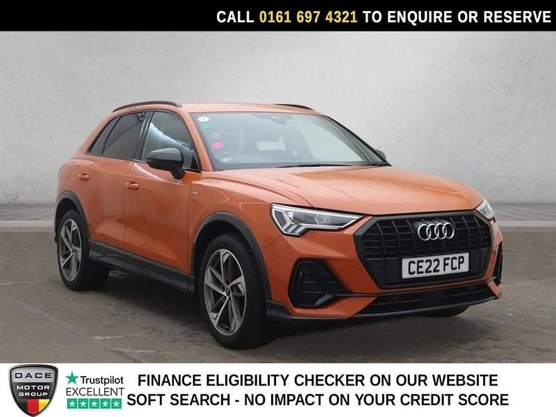 Used Audi Q3 Black Edition 150 HP (110 kW) 2022 Orange SUV