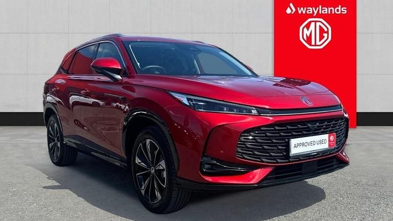 Red New 2024 MG HS Trophy SUV | £22,924 - Image 1/4