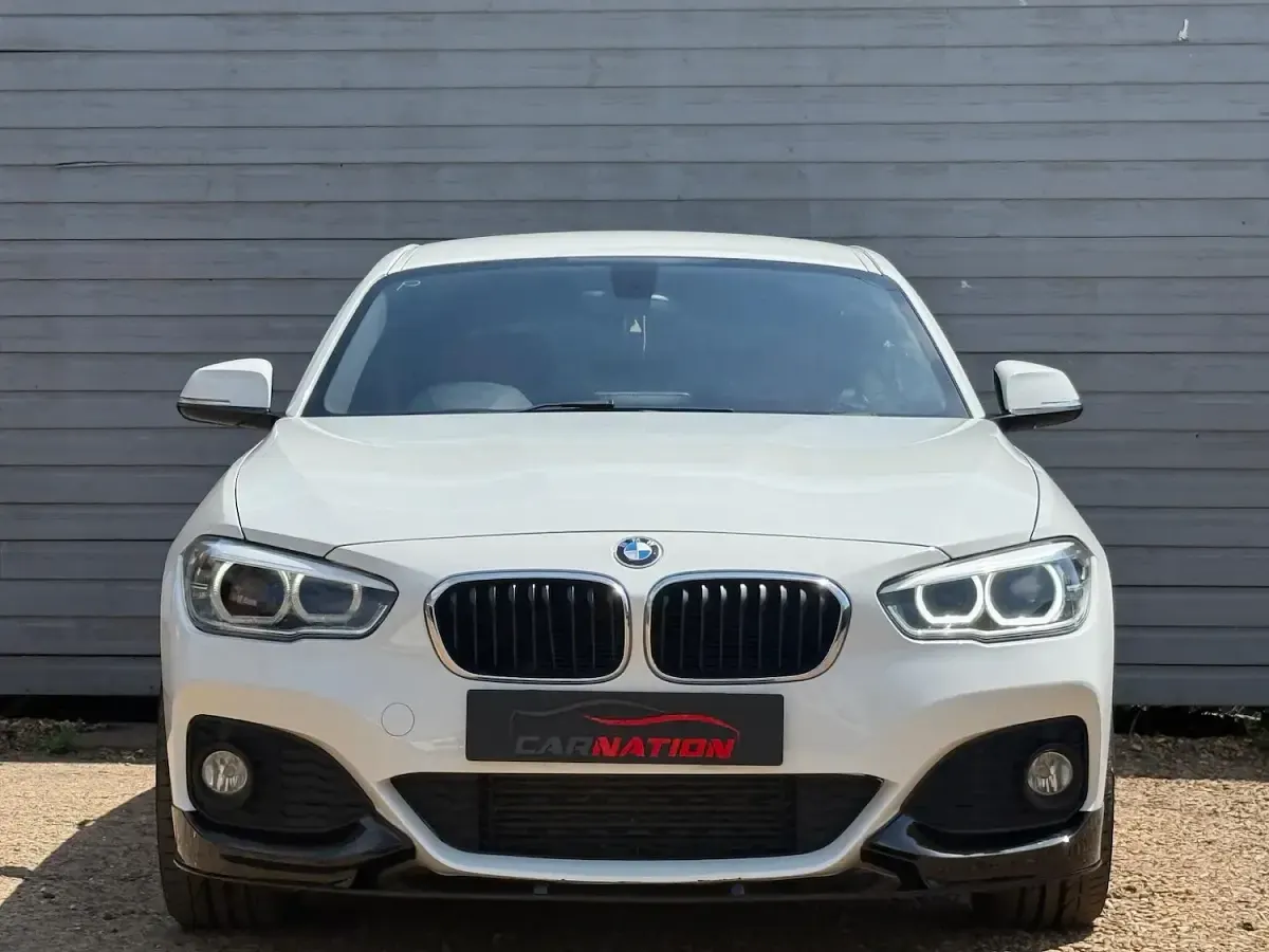 Used BMW 118 M Performance 134 HP (98 kW) 2015 White Hatchback
