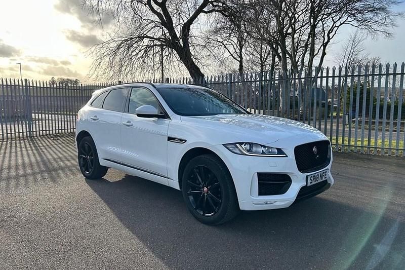 Used Jaguar F-Pace R-Sport 180 HP (132 kW) 2018 White SUV