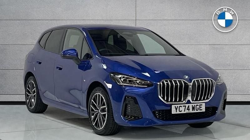 Used BMW 225 Active Tourer M Sport 242 HP (177 kW) 2024 Blue MPV