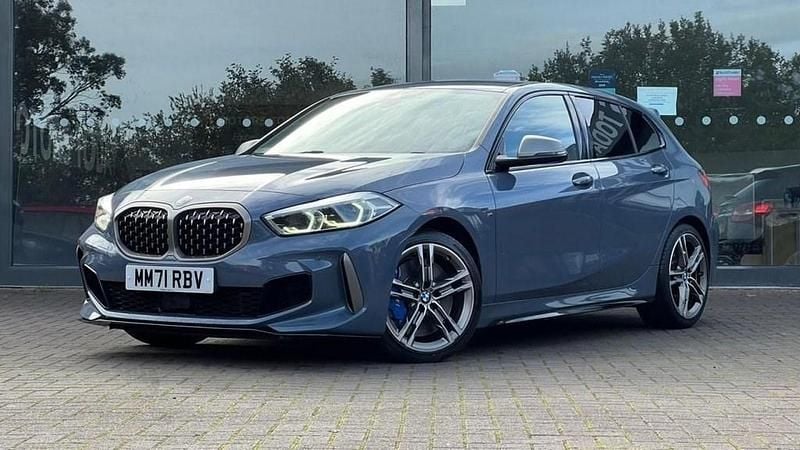 Grey Used 2022 BMW M135 Comfort Edition Hatchback | £26,990 (Fair price) - Image 1/4