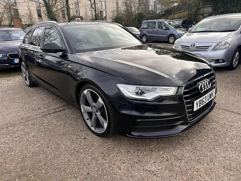 Used Audi A6 S-Line 2013 Black Estate