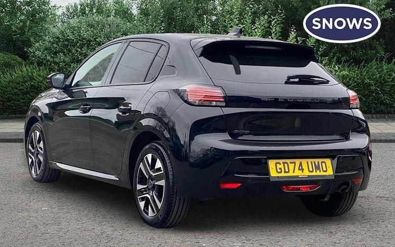 Used Peugeot 208 Allure 101 HP (74 kW) 2025 Black Hatchback