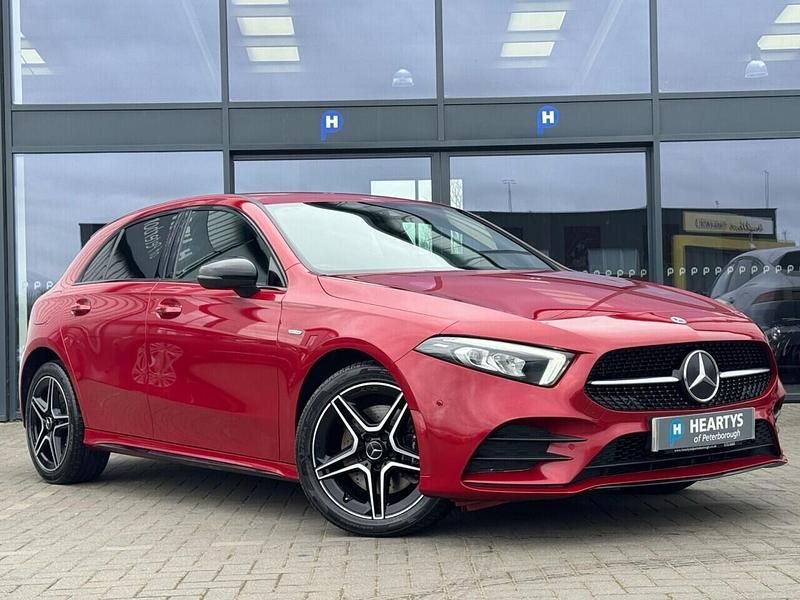Used Mercedes A250 Executive 218 HP (160 kW) 2021 Red Hatchback