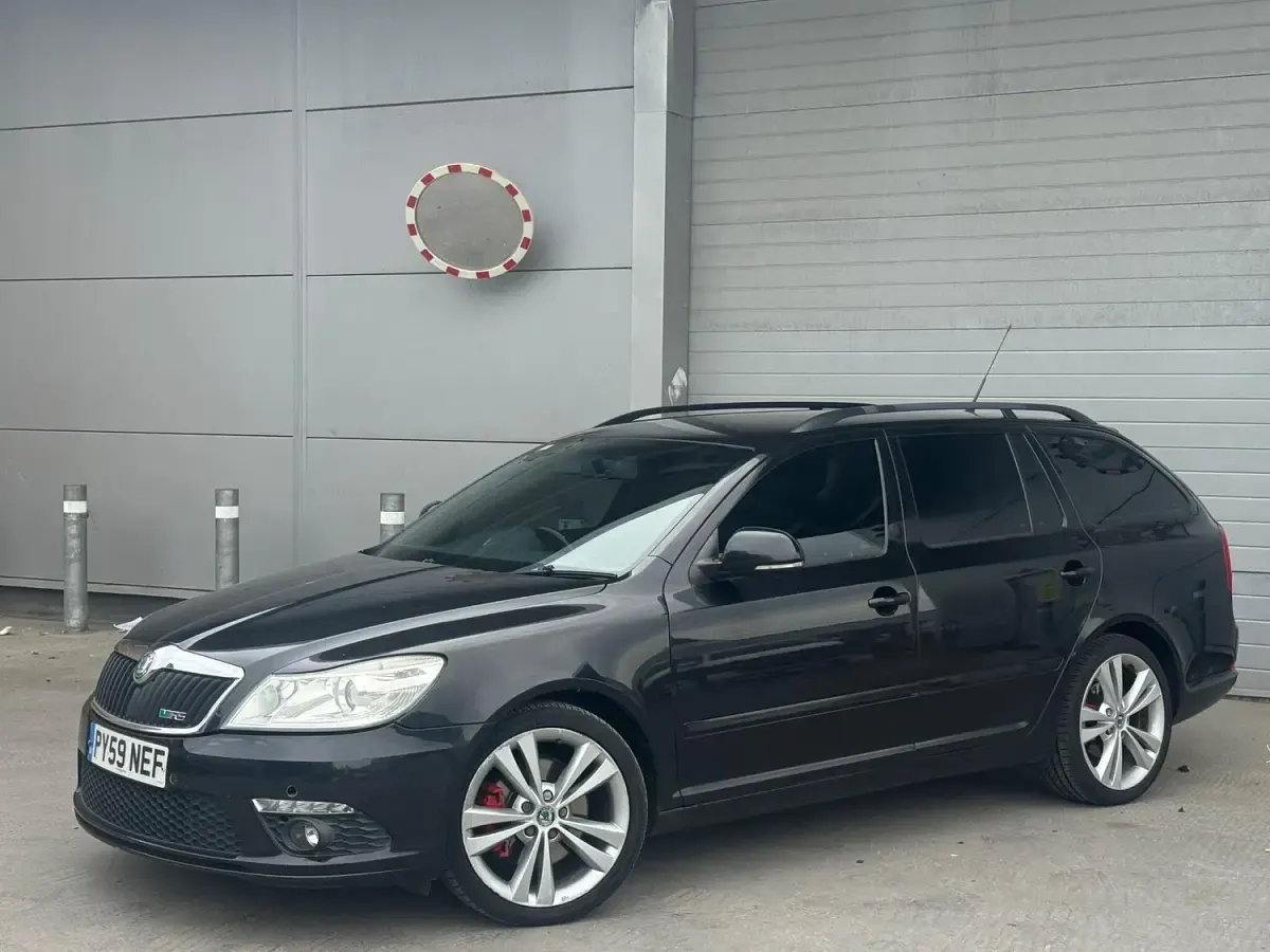 Used Skoda Octavia vRS 2010 Black Estate
