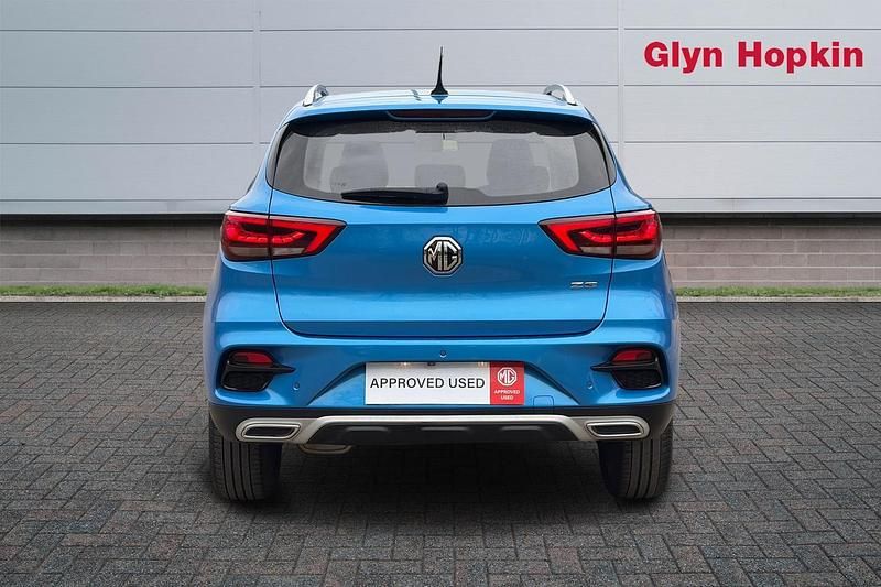 Used MG ZS Exclusive 111 HP (81 kW) 2021 Blue SUV