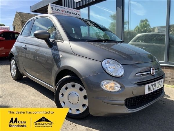 Grey Used 2021 Fiat 500 Pop Hatchback | £6,295 (Super price) - Image 1/1