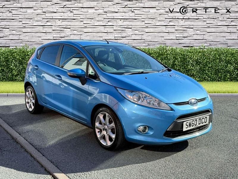 Blue Used 2010 Ford Fiesta Titanium Hatchback | £4,444 (Fair price) - Image 1/4