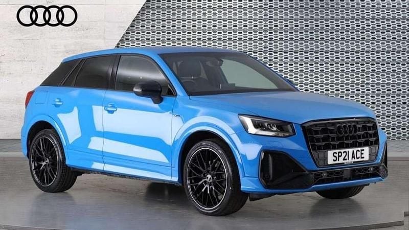 Blue Used 2021 Audi Q2 Black Edition SUV | £23,291 (A bit pricey) - Image 1/4
