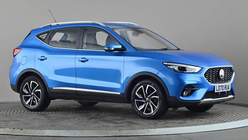Used MG ZS Exclusive 106 HP (77 kW) 2020 Blue Hatchback