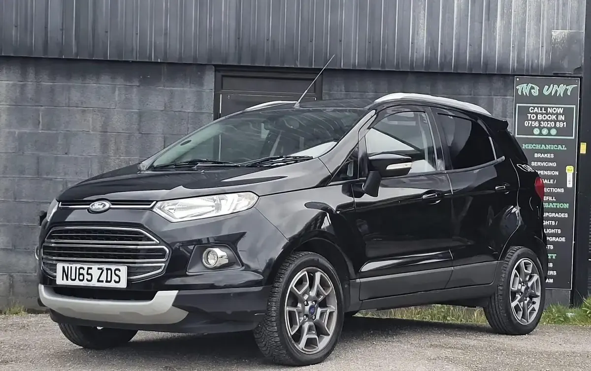 Used Ford Ecosport Titanium 2015 Black SUV