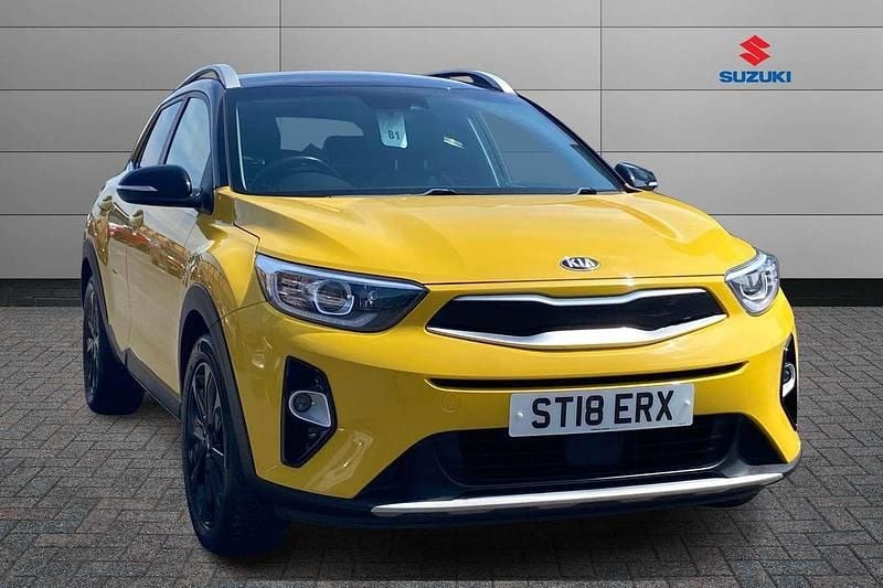 Yellow Used 2018 Kia Stonic First Edition SUV | £9,695 (Fair price) - Image 1/4