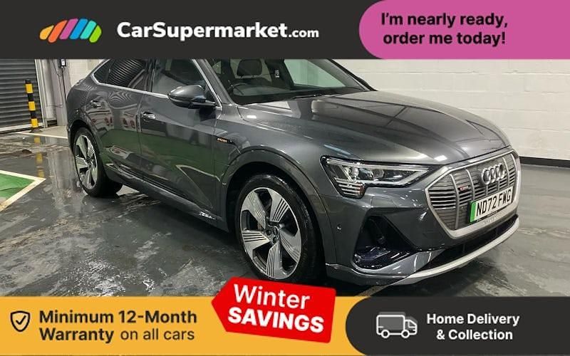 Used 2022 Audi e-tron Sportback S-Line SUV | £21,576 (Fair price) - Image 1/3