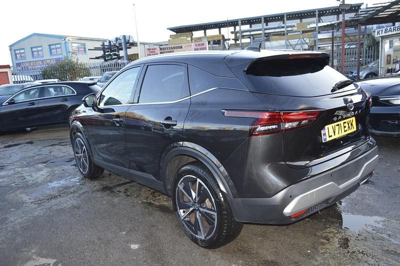 Used Nissan Qashqai Tekna 2021 Black SUV