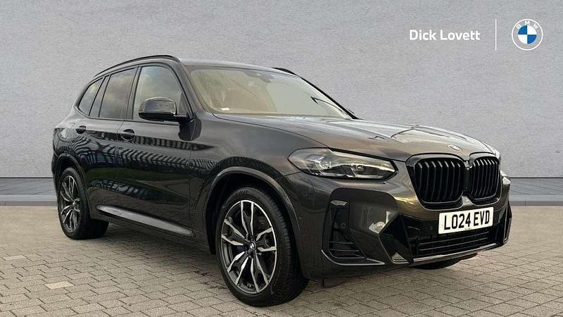 Grey Used 2024 BMW X3 M Sport SUV | £38,490 (Fair price) - Image 1/4
