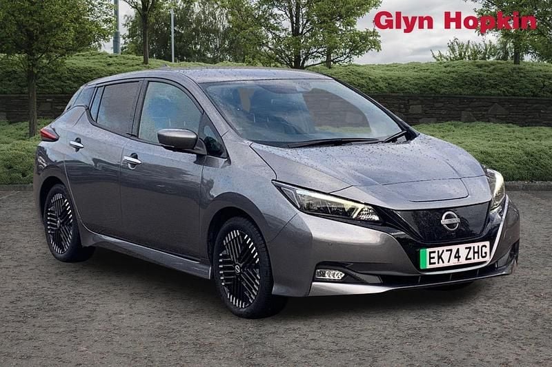 Grey Used 2024 Nissan Leaf Tekna Hatchback | £14,341 (A bit pricey) - Image 1/4