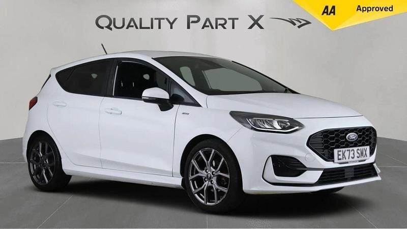 White Used 2023 Ford Fiesta ST-Line Hatchback | £12,950 (Good price) - Image 1/4