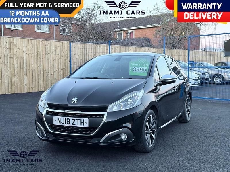 Second-hand Peugeot 208 Allure Premium 2018 Negru Hatchback