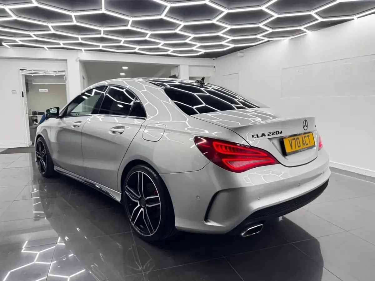 Used Mercedes CLA220 AMG 177 HP (130 kW) 2015 Silver Sedan