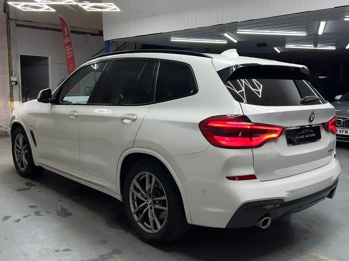 Begagnad BMW X3 M Sport 190 HK (139 kW) 2018 Vit SUV
