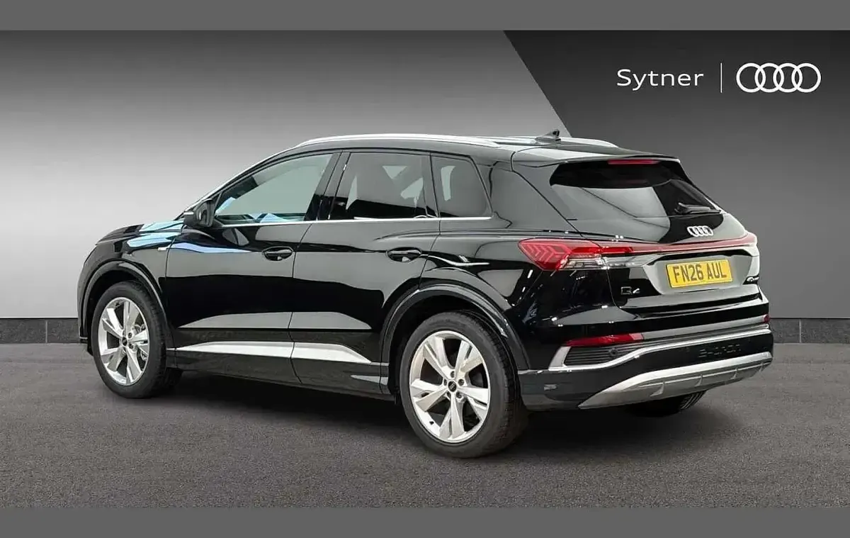 New Audi Q4 e-tron S-Line 150 kW (204 HP) 2026 Black SUV