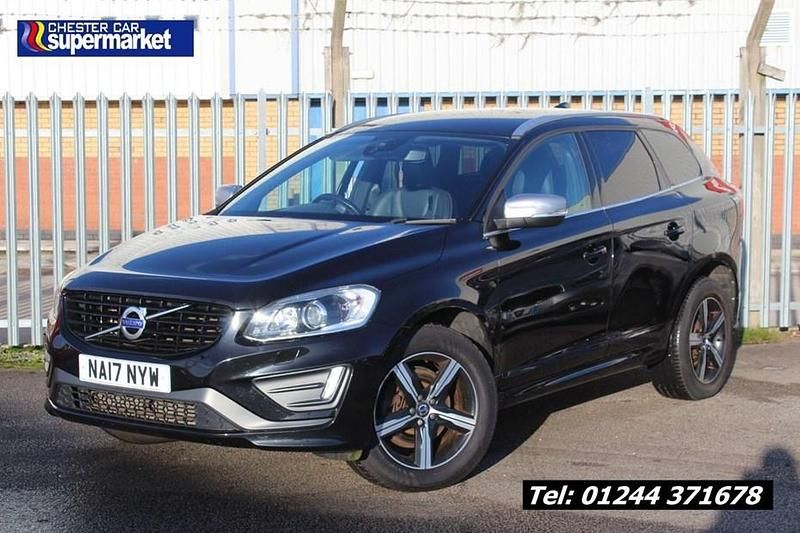Used Volvo XC60 R-Design 190 HP (139 kW) 2017 Black SUV