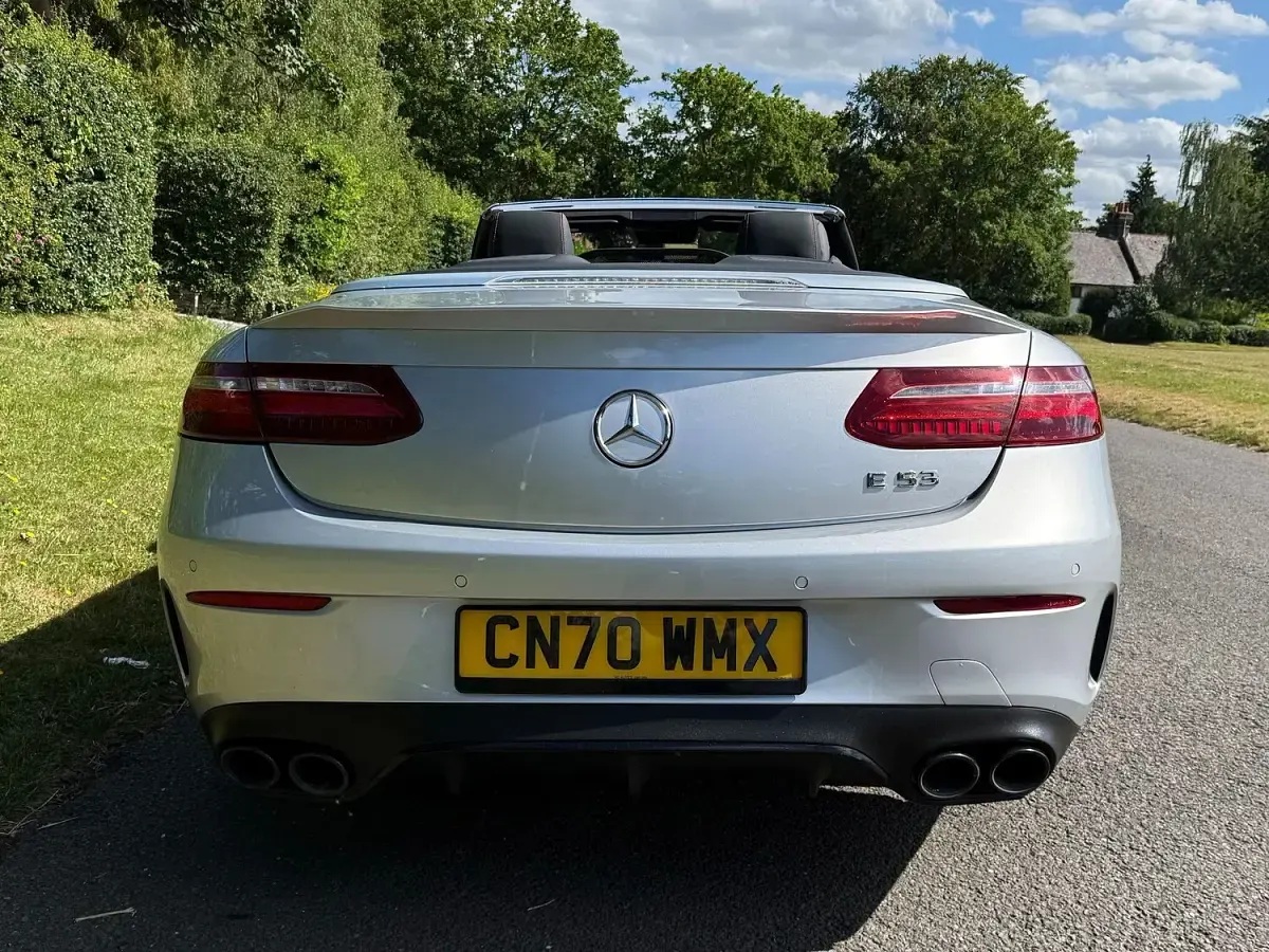 Used Mercedes E53 AMG Premium 2020 Silver Cabriolet