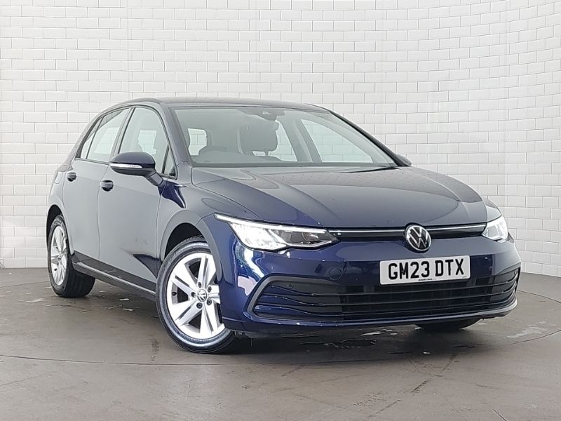 Blue Used 2023 VW Golf VIII Life Hatchback | £17,998 (Good price) - Image 1/4