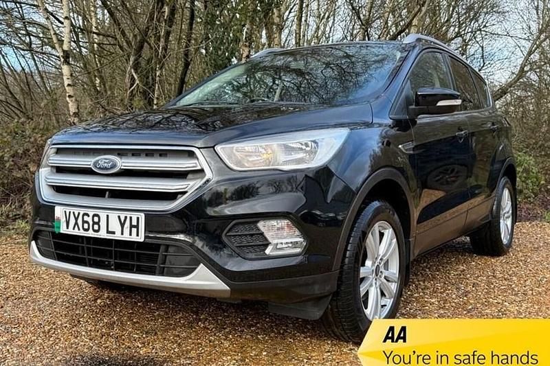 Used Ford Kuga Zetec 120 HP (88 kW) 2018 Black SUV